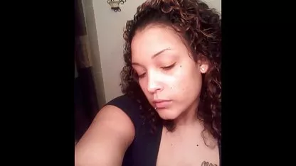 The guy decided to please his girlfriend with unusual masturbation