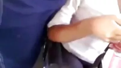 Two sisters seduced a guy for a threesome before a walk