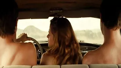 The guy fries redhead bitch in tight point