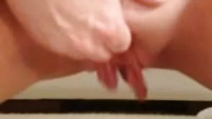 Baby boyfriend fucked deep in shaved pussy