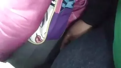 Lush bitch ripped four together on the bed