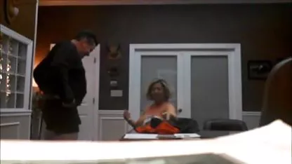 Julia in transparent panties seduced a guy for sudden sex