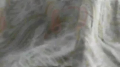 Concerned girl in the forest licking the legs of a mistress