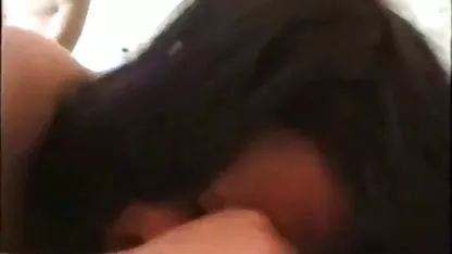 Unusual meeting of young lesbians