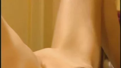 Drunk chick took turns fucking the guys in the apartment