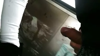 Pounced on the teacher in the bath and took up her fat ass
