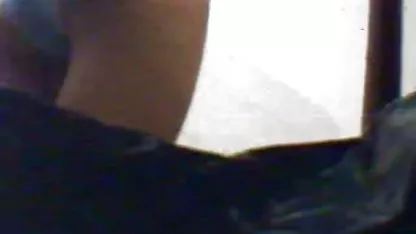 Sexy girl caresses her pussy and jerks guy's dick