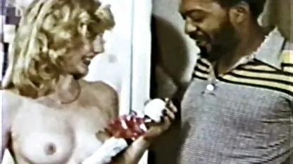 Skillful blonde takes deep dick in the throat and ass