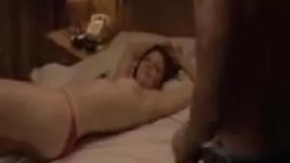 Flat tits bitch jerks off in the bath